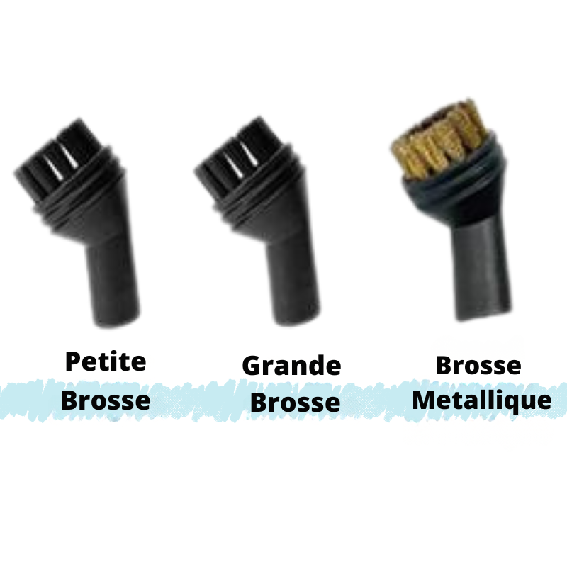 Pack Brossettes : pour les tâches incrustées (graisse, joints, grilles, four, etc.)