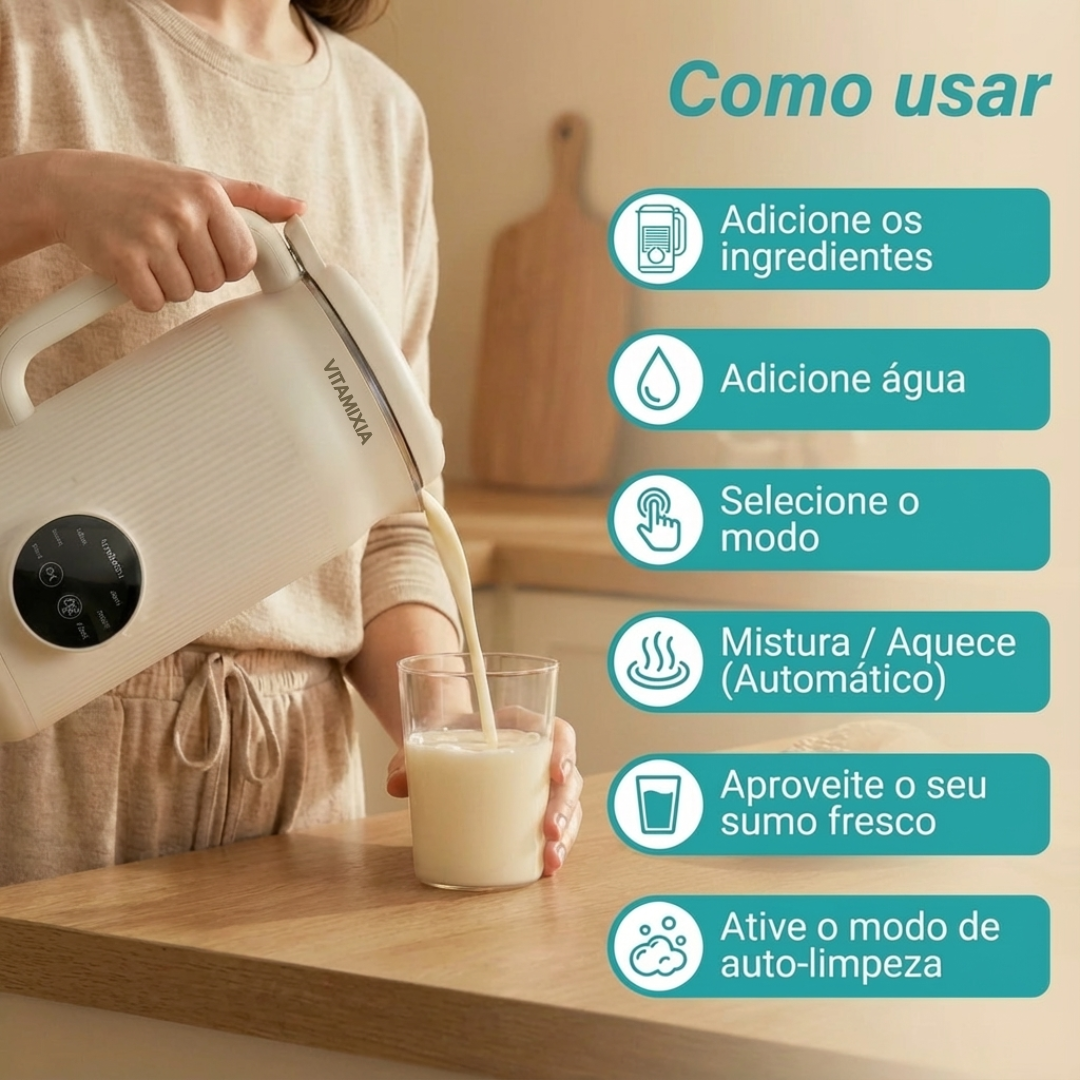 VitaMixia - O barista vegan em sua casa