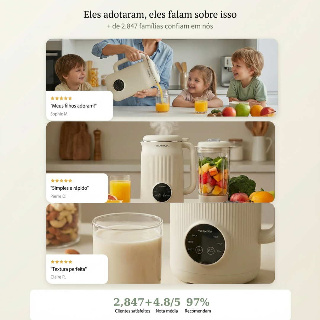 VitaMixia - O barista vegan em sua casa