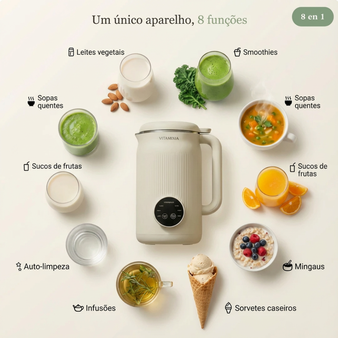 VitaMixia - O barista vegan em sua casa