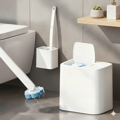 Baguette jetable pour nettoyer les toilettes - 8 recharges Ocean Breeze