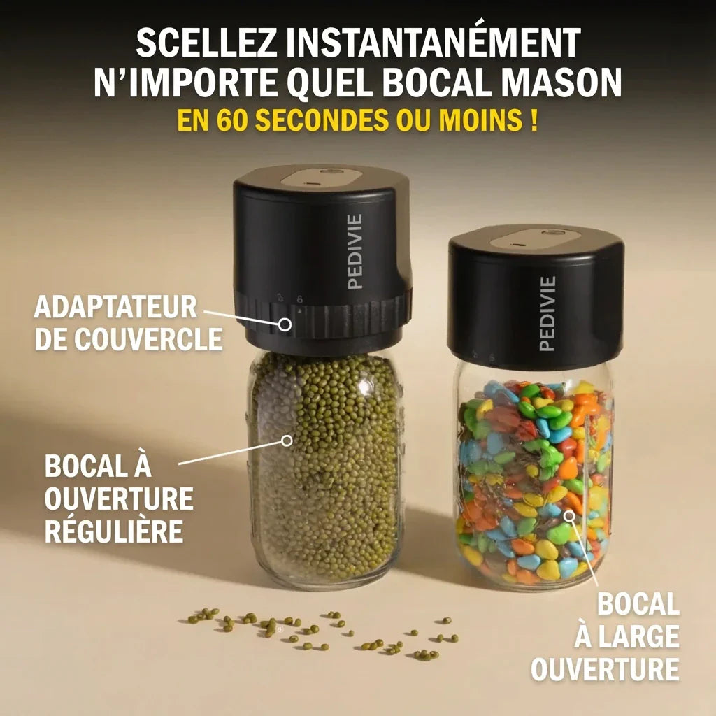 Kit de scellage sous vide