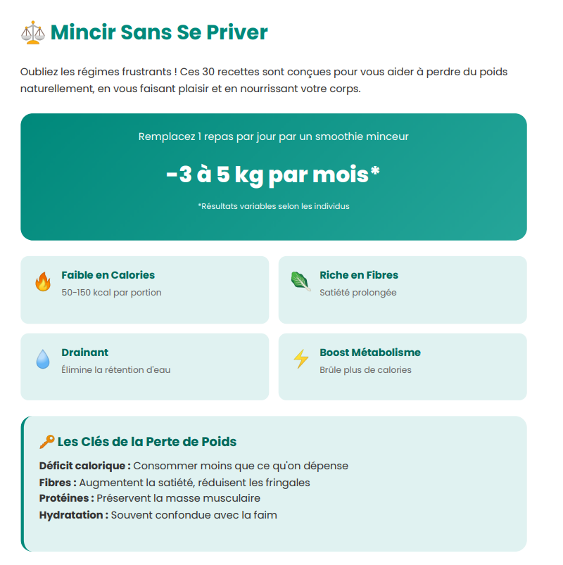 E-book: Perte de poids