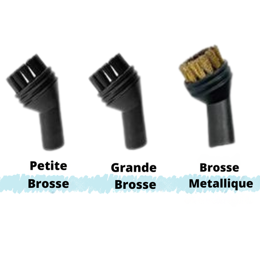 Pack Brossettes : pour les tâches incrustées (graisse, joints, grilles, four, etc.)
