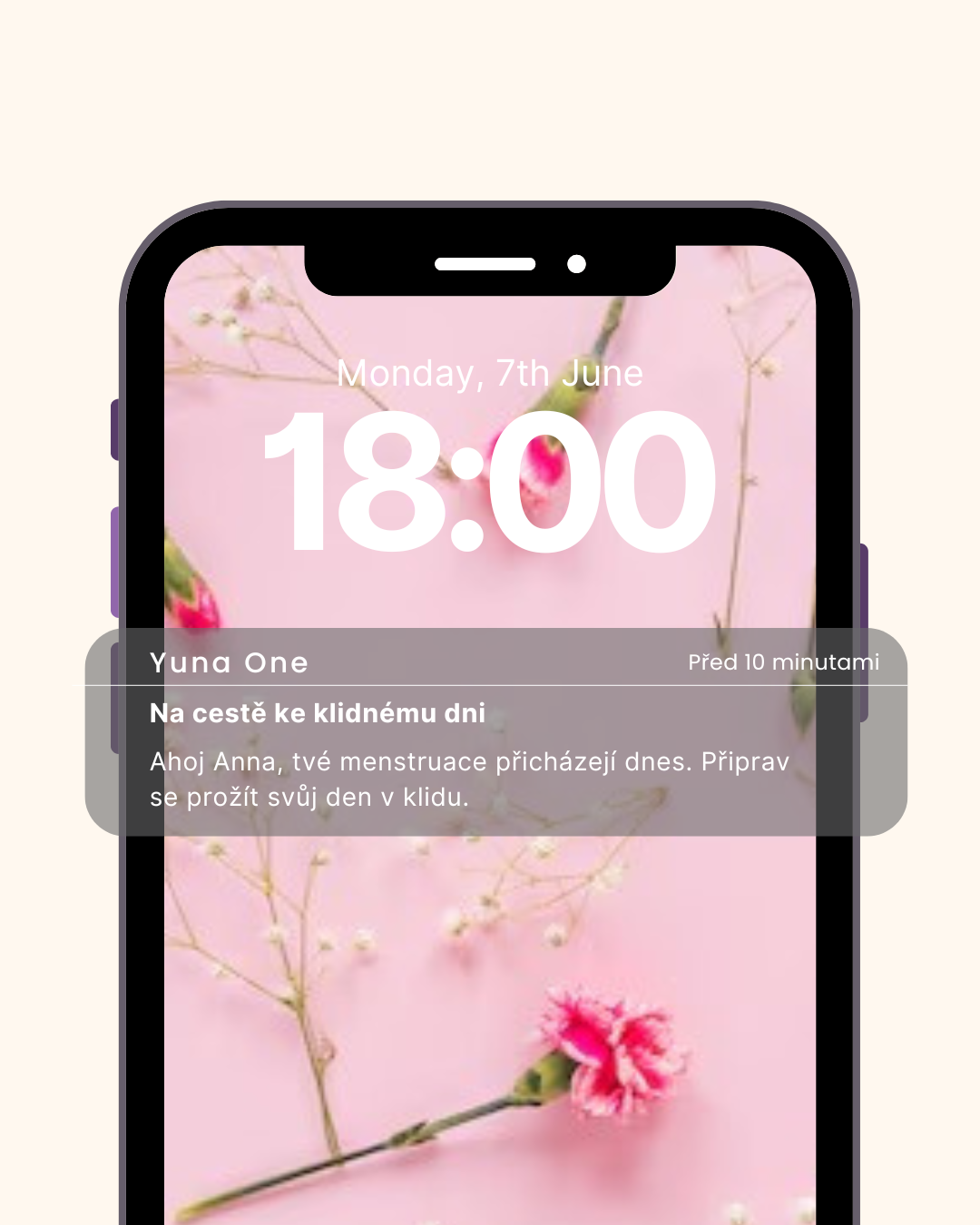 Yuna One | Předvídejte své menstruace