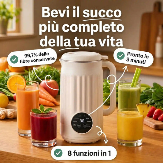 Vitamixia: O Aparelho 8-em-1 Que Retém 100% da Sua Fibra (E Autolimpa-se)
