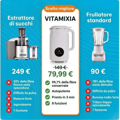 Vitamixia: O Aparelho 8-em-1 Que Retém 100% da Sua Fibra (E Autolimpa-se)