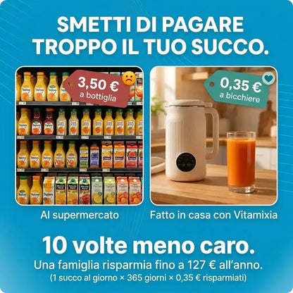 Vitamixia: O Aparelho 8-em-1 Que Retém 100% da Sua Fibra (E Autolimpa-se)