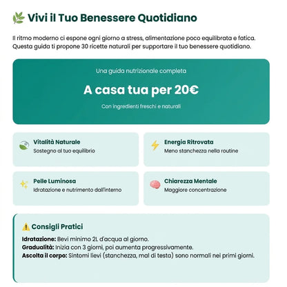 E-book: Guida "Succo completo — ritrova la tua energia"