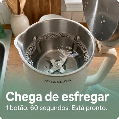 Vitamixia: O Aparelho 8 Em 1 Que Preserva 100% Das Suas Fibras (E Se Limpa Sozinho)