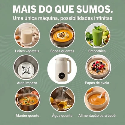 Vitamixia: O Aparelho 8 Em 1 Que Preserva 100% Das Suas Fibras (E Se Limpa Sozinho)