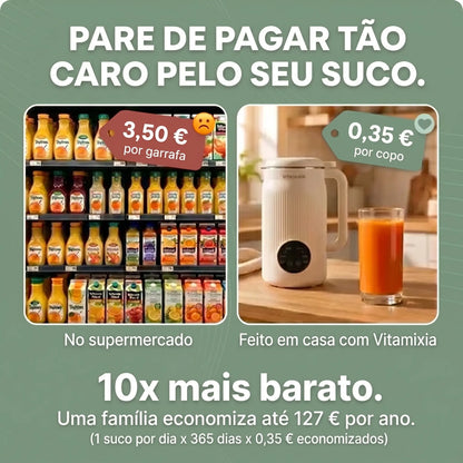 Vitamixia: O Aparelho 8 Em 1 Que Preserva 100% Das Suas Fibras (E Se Limpa Sozinho)